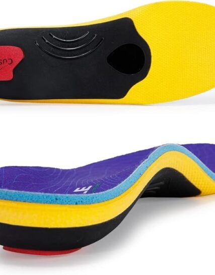 Heavy Duty Support Pain Relief Orthotics Plantar Fasciitis High Arch Support Insoles for Men Women